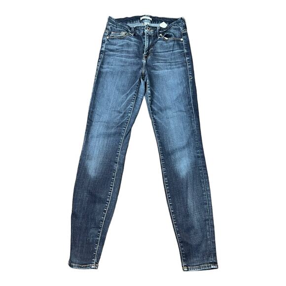 Good American Good Legs High Rise Skinny Jeans in Blue089 0/25 GAGL103 - Picture 1 of 6